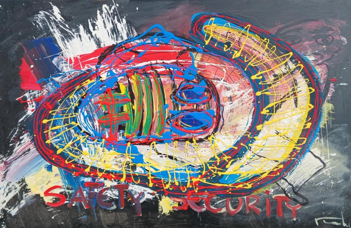 Safety and Security, acrylic one door Rinke Baaima